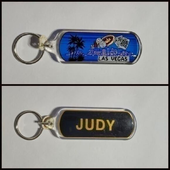 Jewelry - Las Vegas Judy Personalized Key Chain 3"